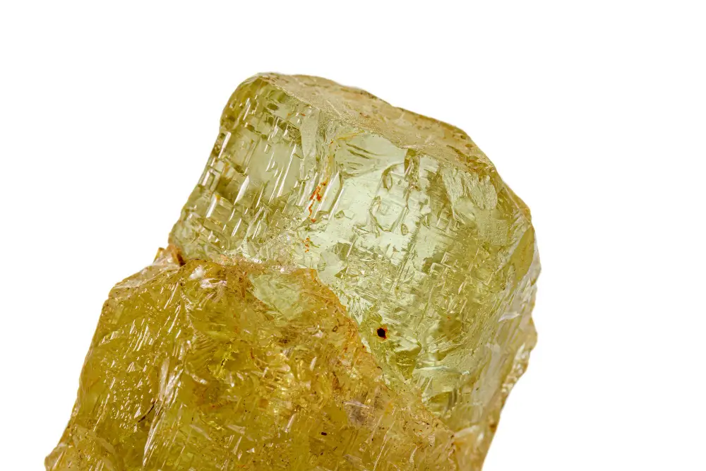 Heliodor Gemstone Close-up