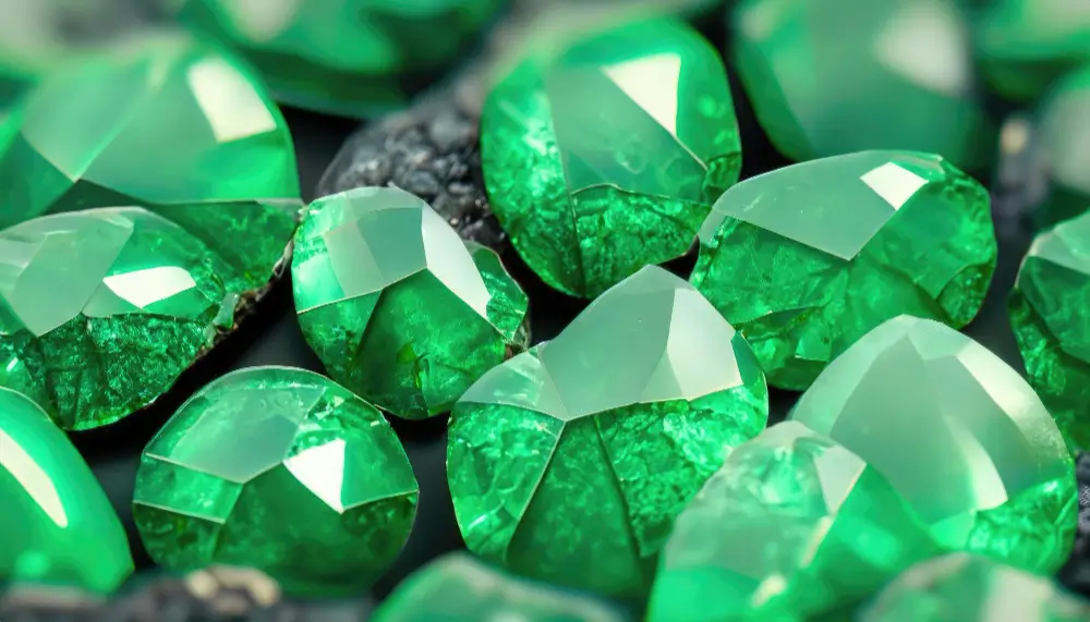 Emerald Gemstone Close-Up