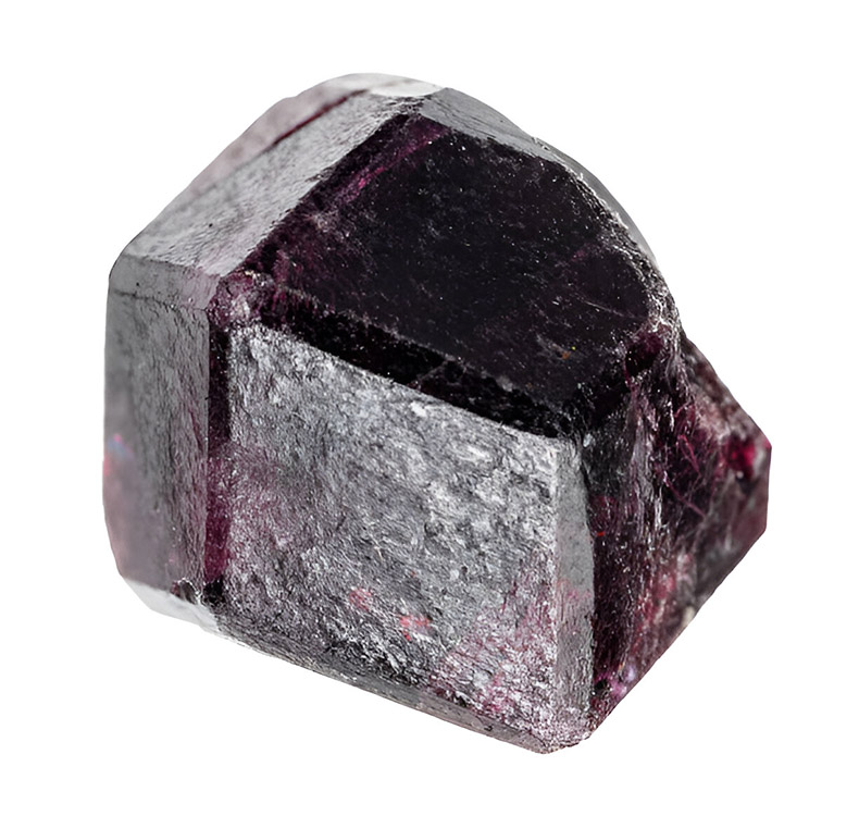 Polished Pyrope Garnet gemstone with a radiant shine