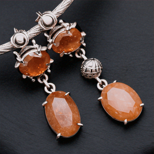 Sunstone set in a beautiful silver pendant